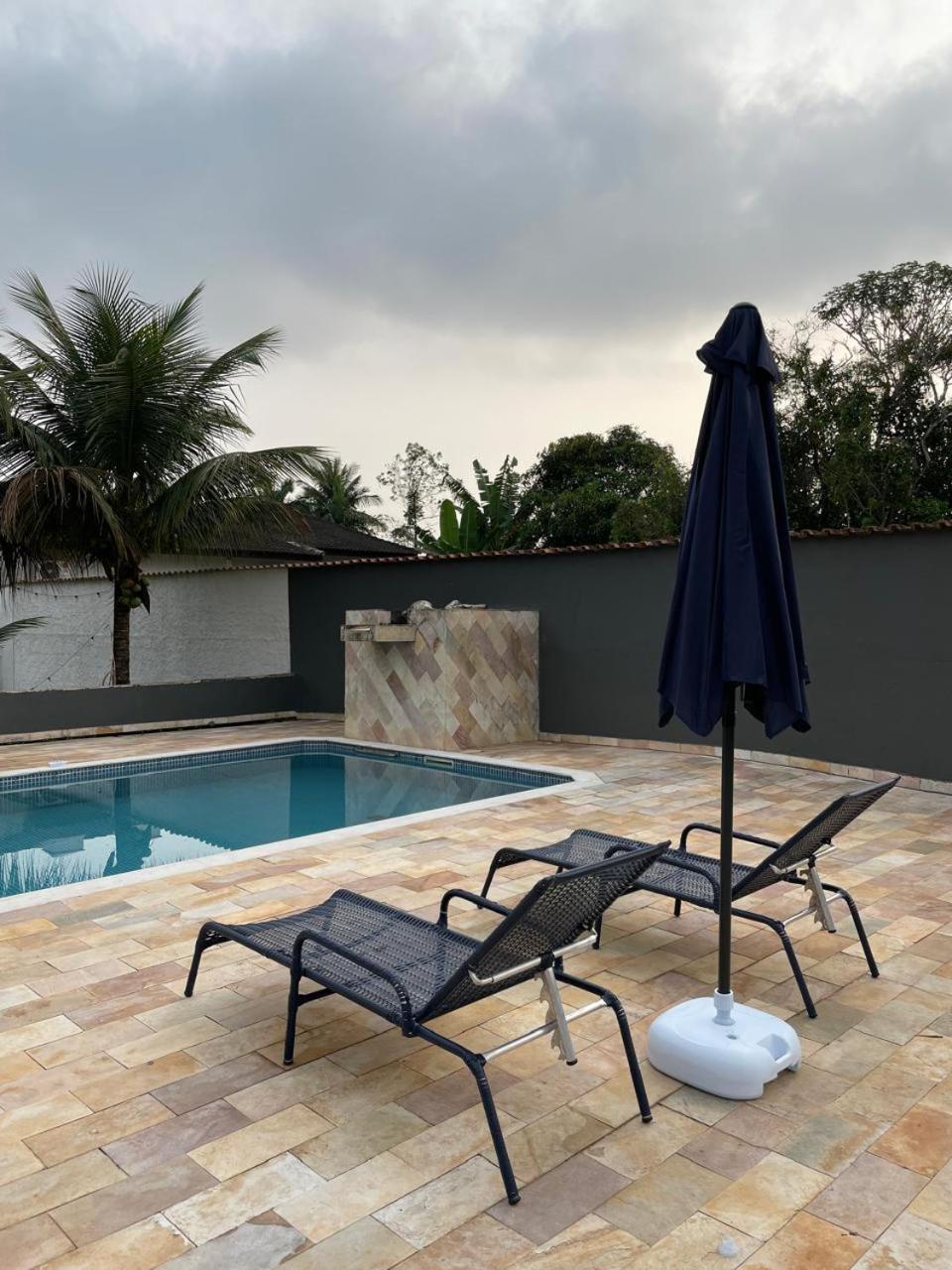 Casa Com Quadra De Areia Boraceia Sao Sebastiao Villa Exterior photo