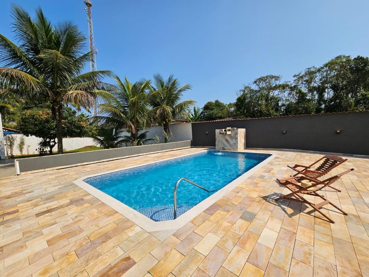Casa Com Quadra De Areia Boraceia Sao Sebastiao Villa Exterior photo